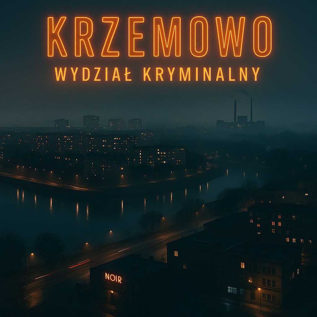 Panorama Krzemowa nocą